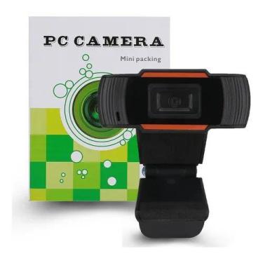 Imagem de Webcam PC Câmera Mini Packing 480P Com Microfone