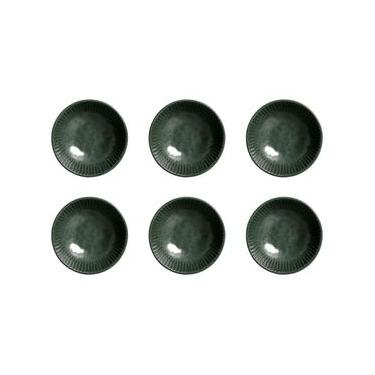 Imagem de Conjunto de Cumbucas Porto Brasil Linhas Greenery 370ml - 6 Peças