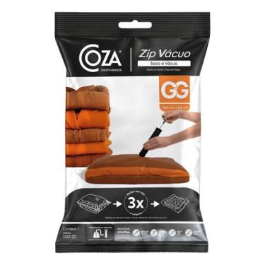 Imagem de Saco A Vácuo Zip Vácuo GG - 100x80 cm Brinox - 30283/3001 - Coza