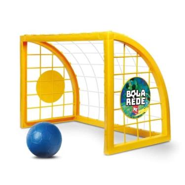 Imagem de Bola Na Rede Futebol Com Trave E Bola Infantil Elka - 1360