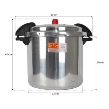 Imagem de Panela pressao eirilar 25 litros c/alça