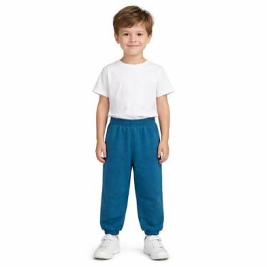 Imagem de Calça Moletom Peluciada Algodão Infantil Juvenil 4 ao 16 - Cleomara Co