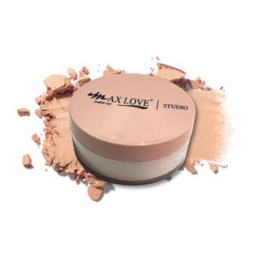 Imagem de Pó Facial Max Love Porcelana: Efeito Blur, Acabamento Aveludado e Cont
