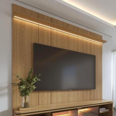 Imagem de Painel para TV até 85 Polegadas com Prateleira e LED 100% MDF Neon Flo