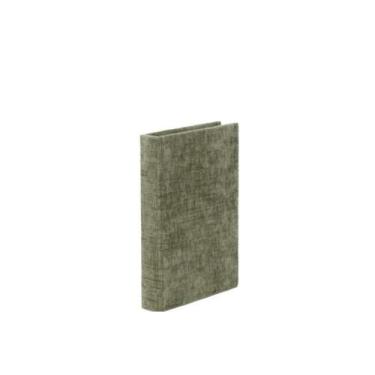 Imagem de Livro Caixa em Mdf com Revestimento em Veludo Verde Tamanho P - MART