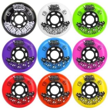 Imagem de Rodas FR Street Invaders 80mm 84A - (4 und) Cor:RoxoTamanho:80mm, Roxo