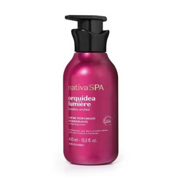 Imagem de Creme Perfumado Desodorante Nativa SPA Orquídea Lumière 400ml - Boticá