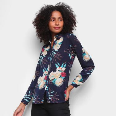 Imagem de Camisa Yilang Estampada Manga Longa Feminina-Feminino