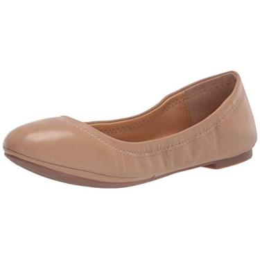 Imagem de Lucky Brand Sapatilha feminina Emmie Ballet, Bege pálido, 36