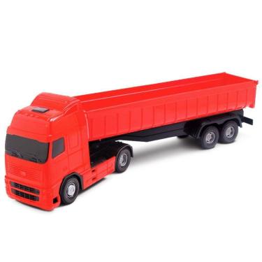 Imagem de Brinquedo Carreta Voyager Basculante Roma Brinquedos