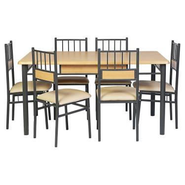 Imagem de Conjunto Mesa de Jantar Asuncion Just Home Collection