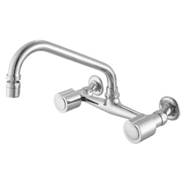 Imagem de Misturador Para Cozinha De Parede 3003 C 40 Meber Metais Cromado