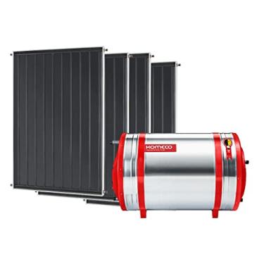 Imagem de Aquecedor Solar 600 L Inox 316 baixa pressão nível + 4 Coletores de 1,5m² AB Komeco