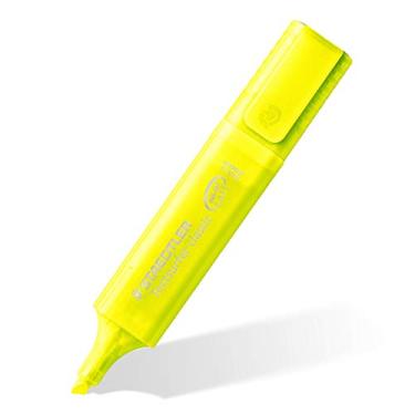 Imagem de STAEDTLER Marcador amarelo Textsurfer clássico 364-1P WP4, pacote com 4