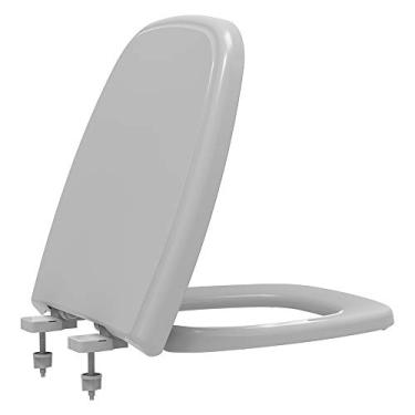 Imagem de ASSENTO CELITE FIT VERSATO E ETERNIT SAVARY CINZA SOFT CLOSE PP TUPAN