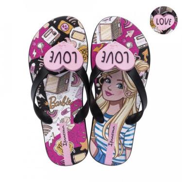 Imagem de Chinelo Barbie Menina Infantil Ipanema Original 25729 Barato