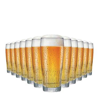Imagem de Ruvolo, Jogo de Copo Paloma G, Copo de Cerveja, Copo de Vidro 12 pcs, 390ml