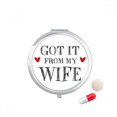 Imagem de Got It from My Wife Caixa de armazenamento de remédios para presente de Dia dos Namorados