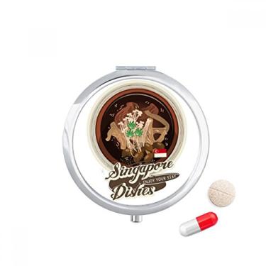 Imagem de Caixa de armazenamento de remédios tradicional Singapura Bak Kut Teh