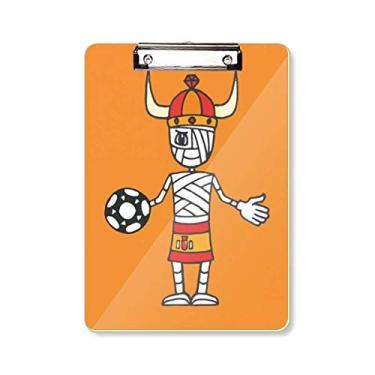 Imagem de Espanhol Bullfighter futebol desenho mamãe prancheta pasta placa de apoio A4