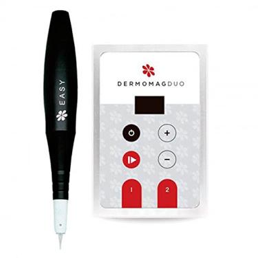 Imagem de Dermógrafo Dermomag Pen Easy Preto + Fonte Duo Digital Bivolt