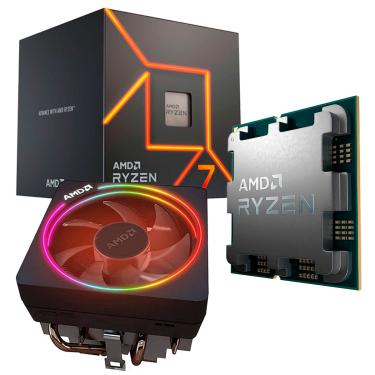 Imagem de Processador AMD Ryzen 7 7700, 3.8GHz (5.3GHz Boost), Zen 4, Cache 40MB, AM5, Vídeo Integrado Radeon