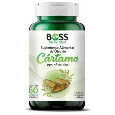 Imagem de Óleo De Cártamo 1000 Mg 60 Cápsulas - Boss Nutrition