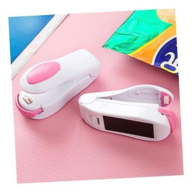 Imagem de Selador De Saco Mini Seladora Máquina De Selar Cortador De Saco Portátil Clipe De Vedação
