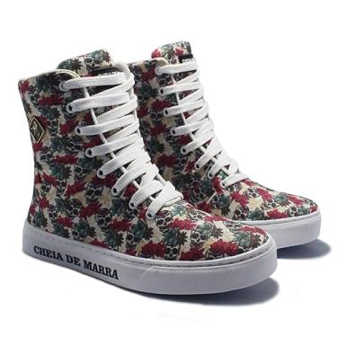 Imagem de Botinha Fitness Tênis Feminino Cano Alto Bota de Academia Crossfit Treino Musculação Dança