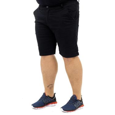 Imagem de Bermuda Sarja Masculina Plus Size Drover-Masculino