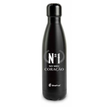 Imagem de Garrafa Termica Metal Neo 500ml Emborrachado - Super Paizão - Brasfoot