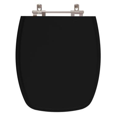 Imagem de Assento Sanitário Acrílico Primula Plus Preto para vaso Fiori