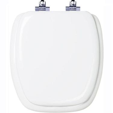 Imagem de Assento Sanitário Almofadado Soft Close Thema Branco para vaso Incepa