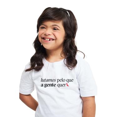 Imagem de Infantil - Camiseta Serendipidade Lutamos Reserva Mini Branco  menino
