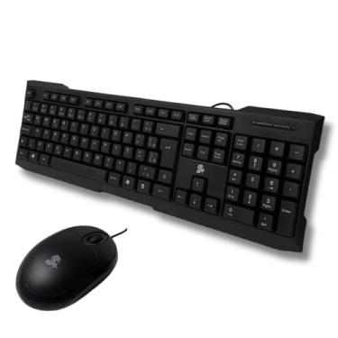 Imagem de Kit De Teclado E Mouse Original 5+ Teclado Português Brasil - Escritório, Office com Nota Fiscal e Garantia