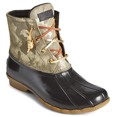 Imagem de Sperry Bota de neve feminina Saltwater, Camuflagem verde-, 6