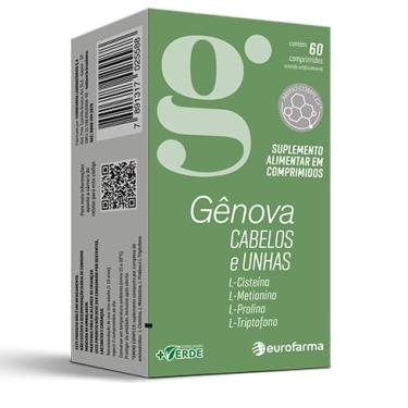 Imagem de Genova cabelos e unhas - 60 comprimidos - Eurofarma