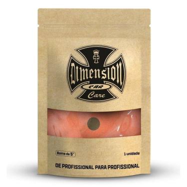 Imagem de Boina De Espuma Laranja Refino 6 Polegadas Dimension