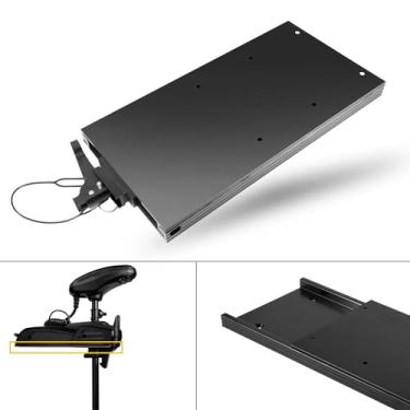 Imagem de Alumínio preto 1854051 MKA-51 MKA-51 Suporte de liberação rápida para motor de pesca Minn Kota Ulterra Terrova PowerDrive POWERDRIVE V2 DeckHand 40