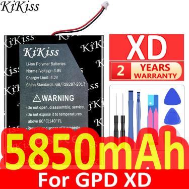 Imagem de KiKiss-Bateria Poderosa para GPD XD  5850mAh Baterias  Ferramentas Gratuitas