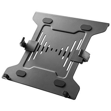 Imagem de Mount Plus MP-NBH-2 Bandeja de montagem para laptop para braços e suportes de monitor (apenas bandeja) | Bandeja de suporte de braço para notebook serve para furos de montagem VESA de 75 x 75 e 100 x