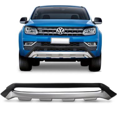 Imagem de Overbumper Amarok 2017 a 2023 Front Bumper Preto Prata