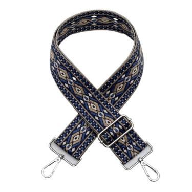 Imagem de Correias para sacos Alça de bolsa 5cm de largura alça de ombro ajustável alça de ombro longa bolsa feminina acessórios de bolsa Correias de saco Ajustáveis(Color:20)