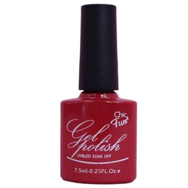 Imagem de Esmalte Em Gel Chic & Fun 7,5ml Led/uv Unhas Manicure Nail C/Registro (077, x 1un)