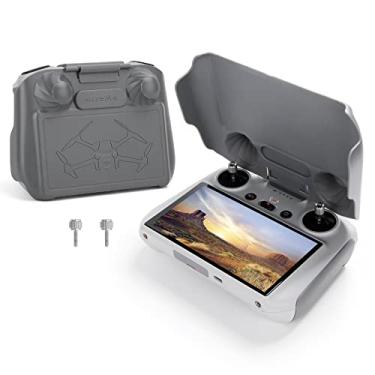 Imagem de Mini 3 Capuz, protetor solar de 2 níveis para DJI Mini 3/Mini 3 Pro/Mavic 3/3 Pro Classic/3 Cine/3 Pro Cine/3 Pro//Air 2S RC controle remoto acessórios de proteção de tela completa
