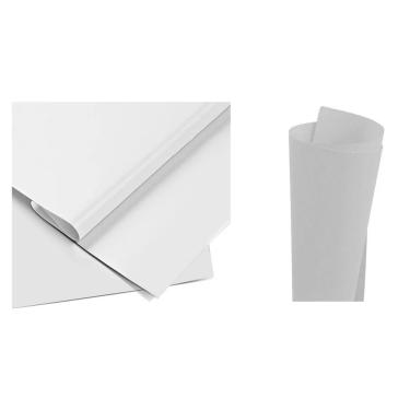 Imagem de Pacote de Papel Color Set 48 x 66cm Branco c/ 20 -  Ridet