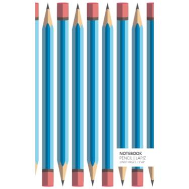 Imagem de Quick Witted Coconut Lápis de caderno | Lápiz (5 x 8) (azul claro)
