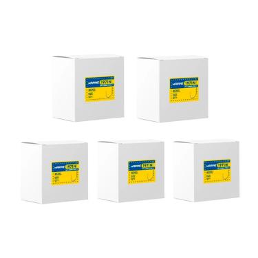 Imagem de Kit Anzol Pesca Marine 1971N Perna Longa Nickel Caixa Nº 14 10 6 2 1/0 500un