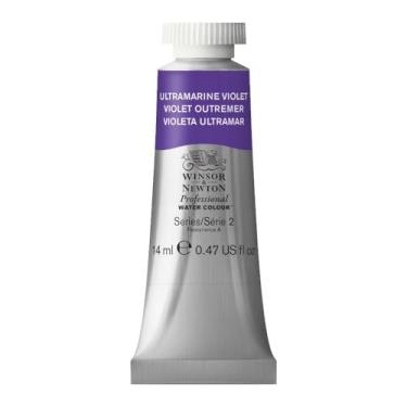 Imagem de Winsor & Newton Aquarela profissional, tubo de 14 ml, violeta ultramarina