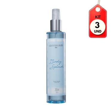 Imagem de Kit C/03 Giovanna Baby Blue Body Splash Desodorante 260ml